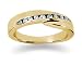 0.24 ctw. Woman's Round Diamond Wedding Band in 18K Yellow Gold