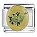 Two Peas In A Pod Italian Charms Bracelet Link