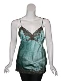 GOLD HAWK Silk Tunic Cami in Niagara Blue