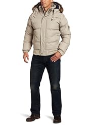 U.S. Polo Assn. Mens Short Snorkel Jacket, Thompson Khaki, X-Large