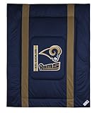 Saint Louis Rams NFL "Side Line Collection" Full or Queen Bed Comforter