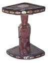 Mahogany table, 'Elephant Pageantry'