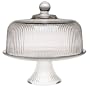 Anchor Hocking Monaco Cake Set with Ribbed Dome