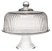 Anchor Hocking Monaco Cake Set with Ribbed Dome