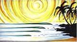 TROPICAL TRIP 8 x 11in. Signed and matted print by Robb Havassy