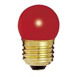 Satco S3611 120V Medium Ceramic Red