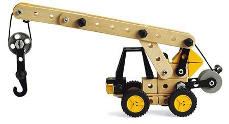 Childrens Toyshop  Toys : BRIO 34533 Builder System: Crane Construction Set (133 Pieces)
