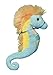 BLUE AND YELLOW SEA HORSE by Douglas Toys