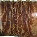 Beaded Sari Curtains Organza Drapes Dusty Gold Window Panel