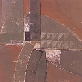 Abstract Mocha I, Geometric Art Poster Print by Boze Miller, 7x7