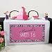 Sweet 16 Zebra Print Table Runner