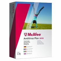 McAfee Antivirus Plus 2010 - 1 User