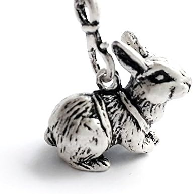Bunny Charm - Rabbit Necklace Lucky Fashion Pendant - Animal Gift Jewelry