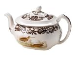 Spode Woodland Tea Pot - Pheasant/Snipe