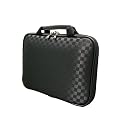 CaseCrown Double Memory Foam Thin Pouch Case for Samsung NC10-14GW 10.2-Inch Netbook - Check Style
