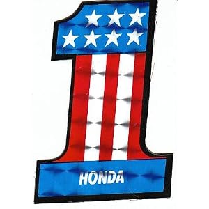 Honda Motorcycles ~ Honda Sticker ~ Rare Authentic Sticker ~ Approx 2