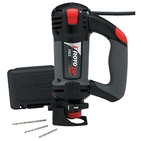 RotoZip RZ05-1100 RZ5 5 Amp 30,000 RPM Spiral Saw with 3 Jaw Chuck, 1 Sabrecut Bit, and 2... by RotoZip