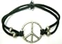 Peace Sign Bracelet~ Peace Bracelet~ Stretchy Bracelet~ Peace Sign Is 1"