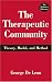 The Therapeutic Community: Theory, Model and Method