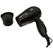 Jerdon JHD71B 1600-Watt Dual Voltage Hair Dryer, 1600 Black
