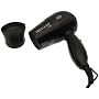 Jerdon First Class 1600W Dual Voltage Hair Dryer, Black