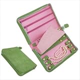 "Naples" Large Zippered Jewelry Travel Case
