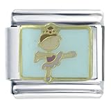 Ballerina Dance Italian Charms Bracelet Link
