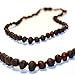 The Art of Cure Baltic Amber Teething Necklace for Baby (Raw black cherry) - Anti-inflammatory ...