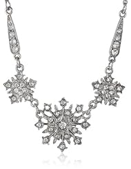 Downton Abbey "Stardust Boxed" Crystal Belle Epoch Starburst Statement Pendant Necklace, 16"
