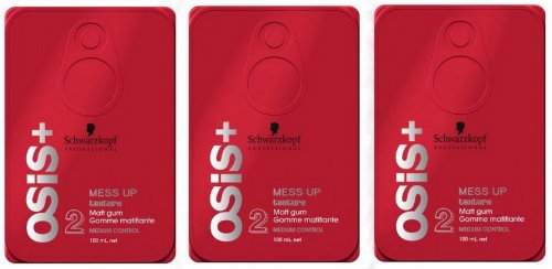 Schwarzkopf osis mess up pack of 3 3.4 oz