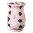 Tiddliwinks Toothbrush Holder - Mod Pink/ Brown Tiddliwinks Toothbrush Holder - Mod Pink/ Brown