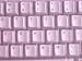 Keyboard Skin for 13 Apple MacBook Laptop - Transparent Pink