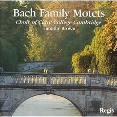 Bach Family Motets Clare College Choir (US Import)