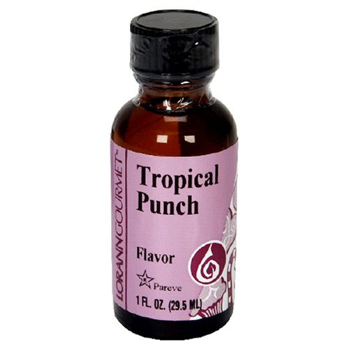 LorAnn Artificial Flavoring Oils, Tropical Punch Flavoring Oil, 1-Ounce Bottles (Pack of... by LorAnn Oils