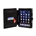 CaseCrown Synthetic Leather Horizontal Flip iPad Case (Black) for Apple iPad Wifi / 3G Model 16GB, 32GB, 64GB