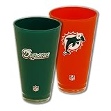 BSS - Miami Dolphins NFL Home & Away Tumbler Set