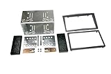 Doppel DIN Blende Komplett-Set Opel Antara Tigra Corsa Astra dark-grey