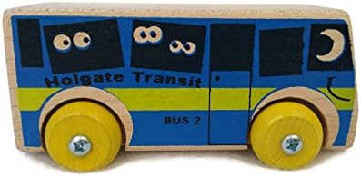 Bundle - 3 Items: Holgate Mineez School Bus, Police Car &amp; Fire Truck