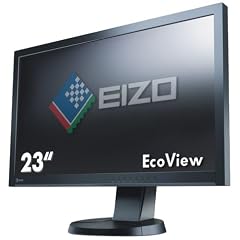 Eizo EV2335W-BK 58,4 cm (23 Zoll) LED Monitor (DVI, DisplayPort, VGA, 6ms Reaktionszeit) schwarz