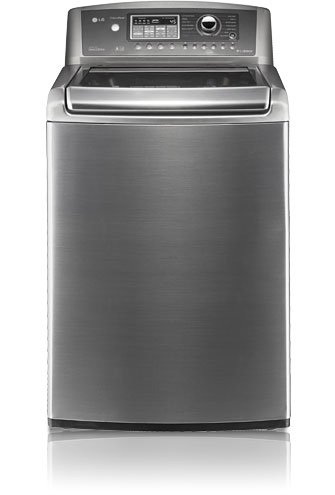 LG Wave Series 4.5 cu.ft. Ultra-Large Capacity High Efficiency Top Load Washer - Graphite Steel