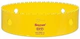 Starrett DH168M Bi-Metal Dual Pitch Professional Hole Saw, HSS Teeth, 6-5/8 Diameter, 1-5/8 Cutting 