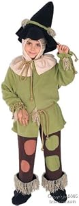 Toddler Scarecrow Costume (Size:2-4T)