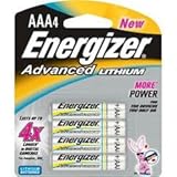 Energizer Ultimate EA92BP-4 Lithium AAA Battery 4 Pack