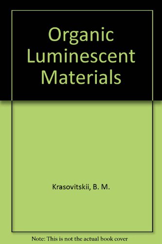 Organic Luminescent Materials