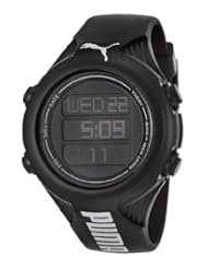 PUMA Unisex PU910781002 Punch-L Black Digital Watch
