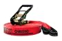 Gibbon Slacklines Classic Kit (49-Feet/15-Meter, Red)