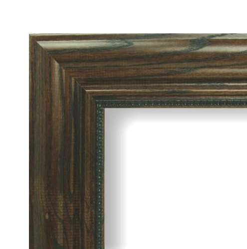 14x17 Walnut wooden custom picture frame complete new