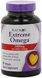 41HTiM v17L. SL160  Natrol Extreme Omega , 2400 mg, 60 Softgels
