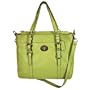 Coach Chelsea Large Leather Convert Handbag Green