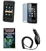 Cell Phone Accessories Bundle for AT&T LG VU CU920, CU915 (Includes; Black Silicone Rubber Soft Case, Rapid Car Charger, Custom Full Screen Protector, Generation X Antenna Booster)